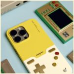 Case GAMEBABY with controller for iPhone 16 Pro Max yellow - imagine 9