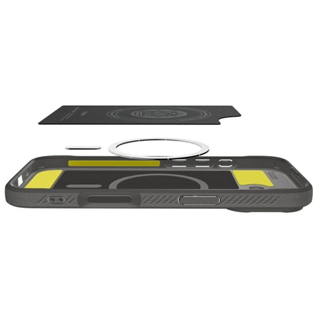 Spigen Rugged Armor Mag MagSafe Case for iPhone 17 Gray - imagine 7