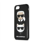 Karl Lagerfeld KLHCI8KICKC iPhone 7/8SE 2020 / SE 2022 hardcase black Karl & Choupette - imagine 5