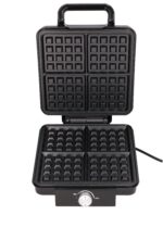 Extralink Home | Waffle maker | 2200W, Black, 4-chamber - imagine 2