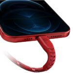 ENERGEA Nyloflex USB - Lightning Cable Charge and Sync C89 MFI 1.5m red - imagine 4