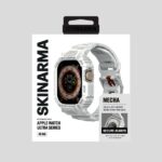 Skinarma Band+Case Mecha 2in1 Apple Watch 49mm light gray - imagine 4