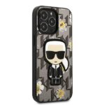 Karl Lagerfeld KLHCP13XPMNFIK1 iPhone 13 Pro Max 6,7" grey Flower Ikonik Karl - imagine 4