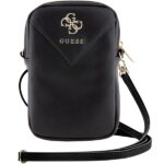 Guess Handbag GUWBZPGSTEGK black Zip Triangle 4G - imagine 2