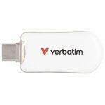 Pendrive Verbatim Plectra 128GB USB-C white 30229