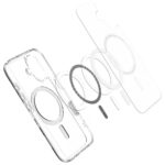 Spigen Ultra Hybrid Mag Case for iPhone 16 MagSafe White - imagine 2