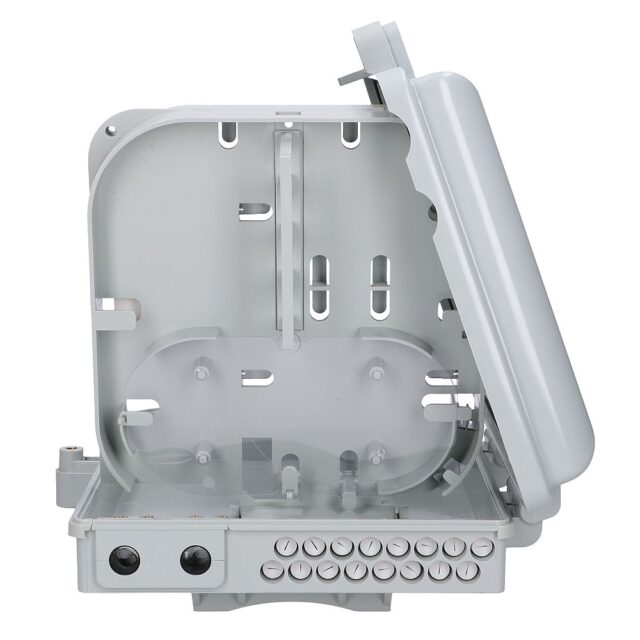 Extralink Emma V2 | Fiber optic terminal box | 16 core, white, min-span - imagine 3