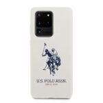 US Polo USHCS69SLHRWH S20 Ultra G988 white Silicone Collection - imagine 5