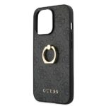 Guess GUHCP13X4GMRGR iPhone 13 Pro Max 6,7 grey hardcase 4G with ring stand - imagine 6