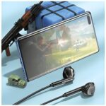 AWEI PC-7T USB-C 1.2m stereo headphones black - imagine 3