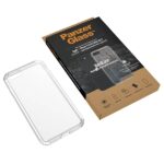 PanzerGlass HardCase iPhone SE 2022 /SE 2020 / 7 / 8 Antibacterial Military grade Tangerine transparent 0377 - imagine 5
