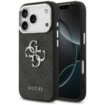 Case Guess 4G Big 4G Classic Logo for iPhone 17 Pro black silver