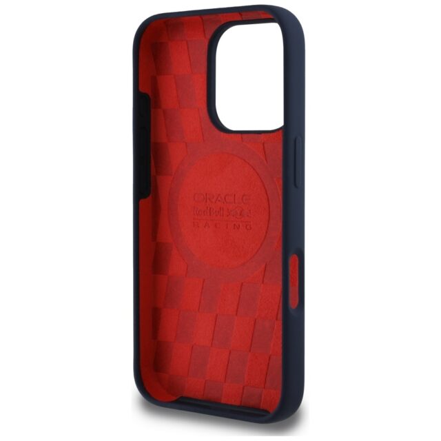 Case Red Bull HC Silicone ORBR20 Logo Red Lining to iPhone 16 Pro Max MagSafe navy blue - imagine 7