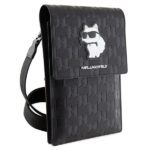 Karl Lagerfeld Torebka KLWBSAKHPCK black Saffiano Monogram Choupette - imagine 3