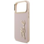 Karl Lagerfeld Karl Script Logo Case for iPhone 17 Pro Max Pink - imagine 6