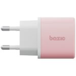 Wall charger Bazic GoPort Velox Kit USB-C/USB-A GaN 35W with cable pink - imagine 5