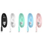 USAMS U2 Flat Cable USB-C 1.2m white SJ200TC02 (US-SJ200) - imagine 2