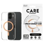 CARE by PanzerGlass Flagship CaseiPhone 16 6.1"  peachy MagSafe 1373