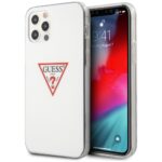 Guess GUHCP12MPCUCTLWH iPhone 12/12 Pro 6,1" white hardcase Triangle Collection