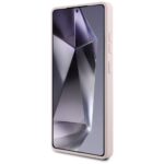 Case Guess Silicone Big 4G Logo Bottom Script Samsung Galaxy S25 Ultra pink - imagine 5