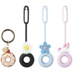 Case 4smarts Set Omega silicone 4 pcs for AirTag multicolour