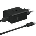 Samsung EP-T5020XBEGEU PD 50W + USB-C/USB-C 5A 1.8m Super Fast Charge black charger with cable