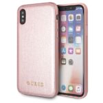 Guess GUHCPXIGLRG iPhone X/Xs rose gold hard case Iridescent