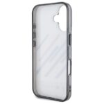BMW BMHCP16S23HTRAG iPhone 16 6.1" grey hardcase Motorsport IML Random Stripes - imagine 7