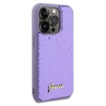 Guess GUHCP14XPSFDGSU iPhone 14 Pro Max 6.7" purple hardcase Sequin Script Metal - imagine 4
