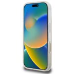 DKNY DKHMP16LHRHSEP iPhone 16 Pro 6.3" pink hardcase Repeat texture patern & Stripe MagSafe - imagine 5