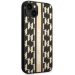 Karl Lagerfeld KLHCP14SPGKLSKW iPhone 14/ 15 / 13 6,1" hardcase brown Monogram Stripe - imagine 4