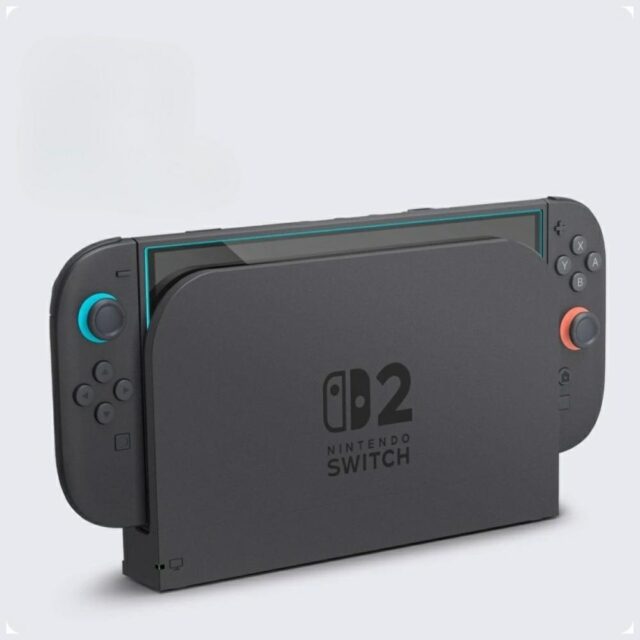 Tempered glass Spigen Glas.TR EZ FIT for Nintendo Switch 2 (2pcs) - imagine 10