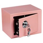 Extralink Home | Home safe | office, key box, safe deposit box, pink, S-404