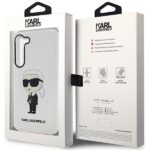 Karl Lagerfeld KLHCS23MHNIKTCT S23+ S916transparent hardcase Ikonik Karl Lagerfeld - imagine 8