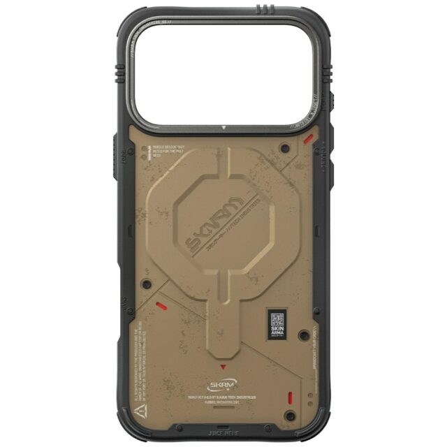 Case Skinarma Vigor MagSafe for iPhone 17 Pro Max stone - imagine 4