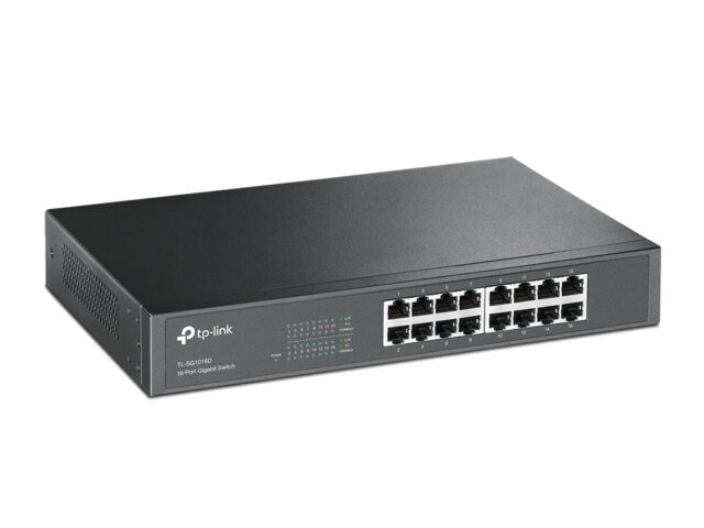 TP-Link TL-SG1016D | Switch | 16x RJ45 1000Mb/s, Rack, Unmanaged - imagine 2