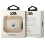 Karl Lagerfeld KLAPHNCHTCT Airpods Procover transparent Ikonik Choupette - imagine 3