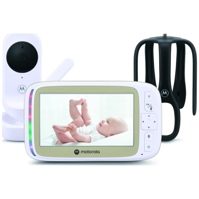 Electronic nanny Motorola VM45 Connect stargrip video monitor 5" white - imagine 2