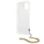 Guess GUHCP12MKSLEO iPhone 12/12 Pro 6,1" Leopard hardcase Gold Chain - imagine 7