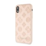 Guess GUHCI61PELLP iPhone Xr latte hard case Peony Collection - imagine 2