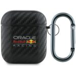 Case Red Bull PU Carbon Logo for AirPods 1/2 black