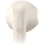 USAMS Bluetooth 5.3 Headphones TWSRhymbo Series Wireless Beige/Beige BHUYO02 (US-YO17) - imagine 5