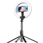 Phone holder with lamp USAMS ZB323 10-inch 1200mAh 2.3m black