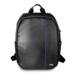 BMW BMBPCO15CAPNBK backpack 16" black Carbon Navy Stripe