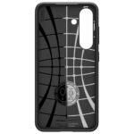 Spigen Liquid Air Case for Samsung Galaxy S25+ Matte Black - imagine 4