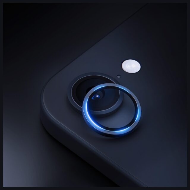 Camera lens protection 3MK HARDY Lens Protection Pro for Apple iPhone 17 Air grey - imagine 3