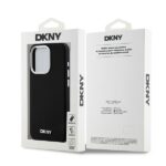 DKNY DKHMP15LSMCHLK iPhone 15 Pro 6.1" black hardcase Liquid Silicone Small Metal Logo MagSafe - imagine 8