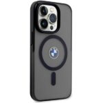 BMW BMHMP15LDSLK iPhone 15 Pro 6.1" black hardcase IML Signature MagSafe - imagine 4