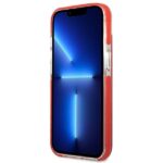 Karl Lagerfeld KLHCP13STPE2TR iPhone 13 mini 5,4" hardcase red Karl&Choupette Head - imagine 5