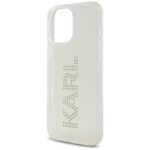 Case Karl Lagerfeld IML Rhinestones Logo for iPhone 16 Pro transparent - imagine 6
